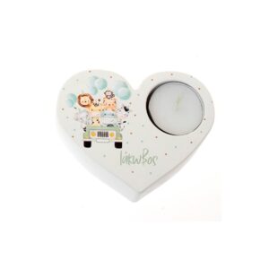 Κεραμική Καρδιά Ρεσώ "Σαφάρι Ζωάκια"